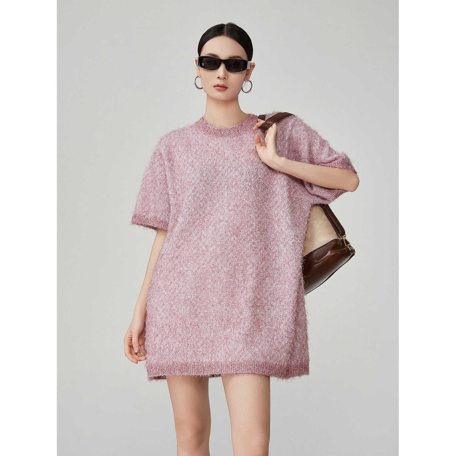 Women's Short Sleeved Knit Dress